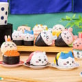 中トロの乗ったちいかわ、いくら軍艦に包まれたうさぎ…人気シリーズ「ちいかわ寿司」の新作フィギュアコレクションが可愛すぎる！