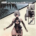 水着2Bの太ももがムチムチ！『勝利の女神：NIKKE』×『ニーア』コラボ復刻で新たに“水着コスチューム”を追加
