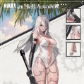 2Bだけじゃない…A2の水着衣装もムチムチセクシー！『勝利の女神：NIKKE』×『ニーア』コラボ復刻の新コスチュームが指揮官を惑わす