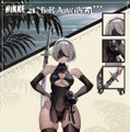 2Bだけじゃない…A2の水着衣装もムチムチセクシー！『勝利の女神：NIKKE』×『ニーア』コラボ復刻の新コスチュームが指揮官を惑わす