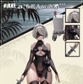 2Bだけじゃない…A2の水着衣装もムチムチセクシー！『勝利の女神：NIKKE』×『ニーア』コラボ復刻の新コスチュームが指揮官を惑わす