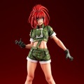 『KOF』より「覚醒レオナ」が山下しゅんや氏の描きおろしで立体化！狂気の表情や深紅の髪、全体の影塗装でただならぬ雰囲気に