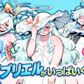『麻雀ファイトガール』ぽっちゃり留年堕天使シスター「ダブリエル」のくじがメチャ豪華！“等身大”タペストリーは圧巻の大きさ