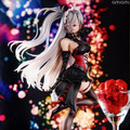 悪戯っぽく微笑む口元から舌先がチラリ…『アズレン』より「プリンツ・オイゲン：この夜に酔いしれ」フィギュアがクールでミステリアス