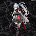 悪戯っぽく微笑む口元から舌先がチラリ…『アズレン』より「プリンツ・オイゲン：この夜に酔いしれ」フィギュアがクールでミステリアス