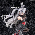 悪戯っぽく微笑む口元から舌先がチラリ…『アズレン』より「プリンツ・オイゲン：この夜に酔いしれ」フィギュアがクールでミステリアス