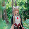 ホロ「狼と香辛料」／まゆろん（X：@mayu_ronne）