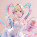 「ニディガ展2」で披露された“超てんちゃん”パーティドレス姿がフィギュアに！特徴的なツインテールやオーロラのような光沢にドキドキ