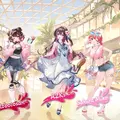 「ホロナツパラダイス」各メンバーの描き下ろし衣装。