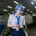 神里綾人『原神』／碧ノ ゆゆ（X：@yuYu_Cha_non）