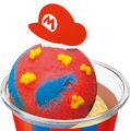 『スーパーマリオ』×「サーティワン」コラボに追加アイテム！マリオのスプーン付きダブルカップが7月18日発売、オリジナルフレークシールの配布も