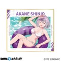 宝多六花、新条アカネの太ももが眩しい！「SSS.GRIDMAN」水着姿の描き下ろしイラスト使用したスクラッチが販売中