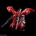 逆襲のシャアより「HG ナイチンゲール」がクリアカラーでガンプラ化！MA並みの赤い巨躯が見栄えバッチリ