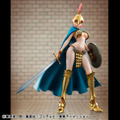兜やマントを外すとより美しい…！「ワンピース」ドレスローザ編より、大胆な鎧を纏った「剣闘士 レベッカ」フィギュアが復刻