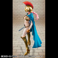 兜やマントを外すとより美しい…！「ワンピース」ドレスローザ編より、大胆な鎧を纏った「剣闘士 レベッカ」フィギュアが復刻