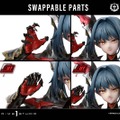 肌にピッタリ張り付いた黒タイツがセクシー…！『アズレン』より「レーゲンスブルク」がキービジュアルを基にスタチュー化