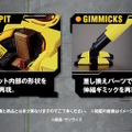 「ガンダム 逆襲のシャア」よりプチモビ「メッド」がHGガンプラ化！ハッチの開閉ギミックやコックピット内部の形状も精密再現