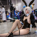 2B（バニーガールver.）『ニーア オートマタ』／HANA（Instagram：hana_hkcoser）