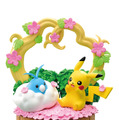 森の中で過ごすピカチュウ＆チルットたちに癒される…『ポケモン』フィギュアに、きのみを頬張るホシガリス＆パチリスなど全6種