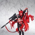 鍛え抜かれた腹筋に注目…！『勝利の女神：NIKKE』より「レッドフード」が専用ライフル「ウルフスベイン」を携えて立体化