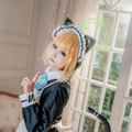 才羽ミドリ（メイドver.）『ブルーアーカイブ』／lunana（X：@lunananya）