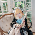 才羽ミドリ（メイドver.）『ブルーアーカイブ』／lunana（X：@lunananya）