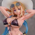 水着×褐色×太もも！トリダモノ氏のオリキャラ「ミラ(Mira)SunsetVer.」が大迫力―日に焼けた肌が煽情的なボディを際立たせる