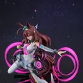 SFチックな勝負服にオリジナルポーズが決まる！『ウマ娘』より「ミホノブルボン」フィギュアが再販―固有スキルイメージの台座も豪華
