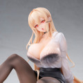 水が倒れてシャツを濡らしちゃった…零れそうな透け透けバストにドキッとくる『アズレン』「インプラカブル」フィギュアが予約開始！