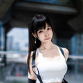 ティファ『ファイナルファンタジーVII』／まゆろん（X：@mayu_ronne）