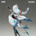 シースルーからのぞくおへそ！『原神』より「申鶴」1/7スケールフィギュアが予約受付中ー初回特典にはキャライメージブレスレットが付属