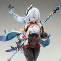 シースルーからのぞくおへそ！『原神』より「申鶴」1/7スケールフィギュアが予約受付中ー初回特典にはキャライメージブレスレットが付属