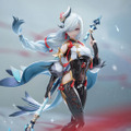 シースルーからのぞくおへそ！『原神』より「申鶴」1/7スケールフィギュアが予約受付中ー初回特典にはキャライメージブレスレットが付属