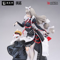 スカートの躍動感やスリットから覗く太ももがセクシー！『ゼンゼロ』よりメイド長「リナ」がフィギュア化