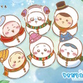 ちいかわたちが“ゆきだるま”になっちゃった！雪にくるまれてまん丸な姿が可愛い「新作エニマイくじ」セブン-イレブンで発売決定