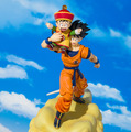 「ドラゴンボールZ」アニメのアイキャッチも再現可能！「S.H.Figuarts 孫悟空＆孫悟飯-幼年期-＆筋斗雲」が商品化決定