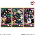炭治郎の主人公組、胡蝶しのぶら柱、猗窩座たち鬼陣営に分かれた3パッケージがクール！「鬼滅の刃ウエハース10」9月22日発売決定
