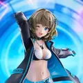 ジャケットの下には大胆なダンス衣装！『デレマス』より「高垣楓」1/7スケールフィギュアが予約受付開始ーブラックライトを当てることで青く発光