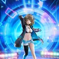 ジャケットの下には大胆なダンス衣装！『デレマス』より「高垣楓」1/7スケールフィギュアが予約受付開始ーブラックライトを当てることで青く発光