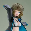 ジャケットの下には大胆なダンス衣装！『デレマス』より「高垣楓」1/7スケールフィギュアが予約受付開始ーブラックライトを当てることで青く発光