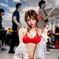 サクラ（水着ver.）勝利の女神:NIKKE』／かがみ。もち（X：@kagamisou）