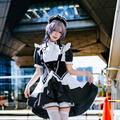 「魔法メイドカフェ マジカルロリポップ」メイド服（本人デザイン）／月海つくね（X：@XaiabP）