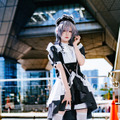 「魔法メイドカフェ マジカルロリポップ」メイド服（本人デザイン）／月海つくね（X：@XaiabP）