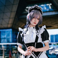 「魔法メイドカフェ マジカルロリポップ」メイド服（本人デザイン）／月海つくね（X：@XaiabP）