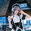 「魔法メイドカフェ マジカルロリポップ」メイド服（本人デザイン）／月海つくね（X：@XaiabP）