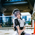 「魔法メイドカフェ マジカルロリポップ」メイド服（本人デザイン）／月海つくね（X：@XaiabP）