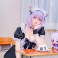 猫又おかゆ／ちろ（X：@suyamaaaaaa）、撮影：月原（X：@tukihara_lgk）