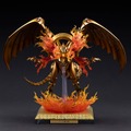 『遊戯王』ラー、オシリス、オベリスクの三幻神が究極の姿で降臨！エフェクトパーツやライトアップ機能搭載専用台座、記憶石版リモコンがセットで商品化