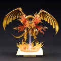 『遊戯王』ラー、オシリス、オベリスクの三幻神が究極の姿で降臨！エフェクトパーツやライトアップ機能搭載専用台座、記憶石版リモコンがセットで商品化