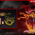 『遊戯王』ラー、オシリス、オベリスクの三幻神が究極の姿で降臨！エフェクトパーツやライトアップ機能搭載専用台座、記憶石版リモコンがセットで商品化